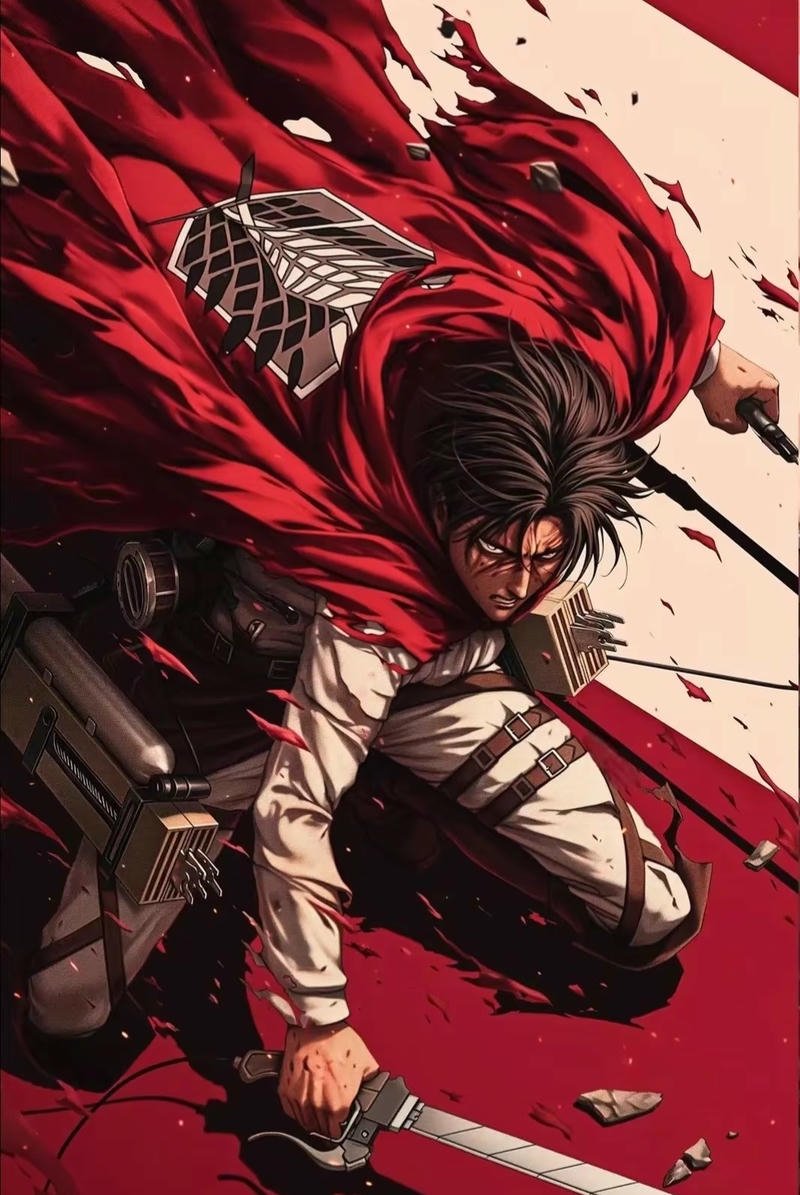Ảnh Levi Ackerman anime phong cách cuốn hút mạnh