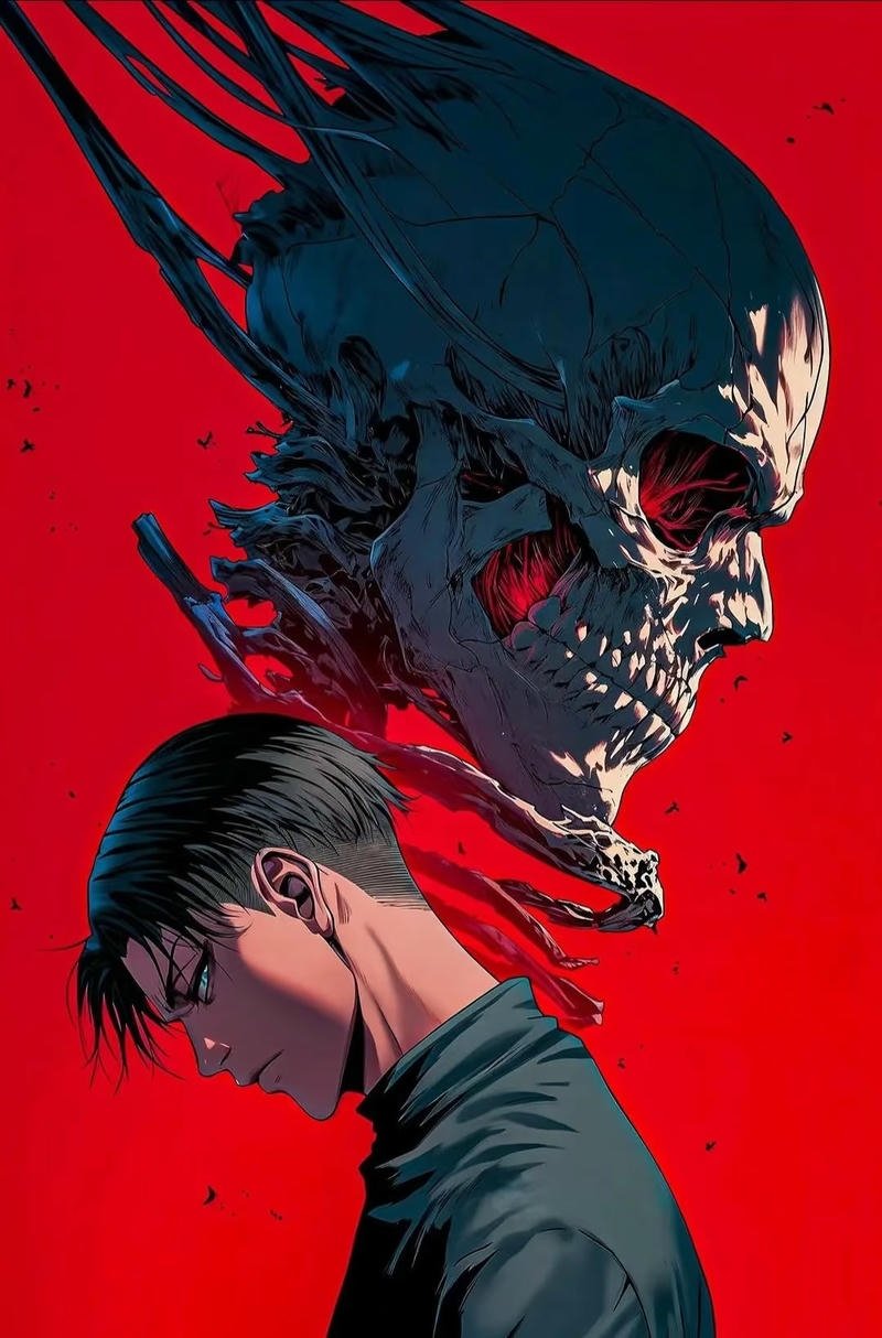 Ảnh Levi Ackerman anime với thần thái chiến binh