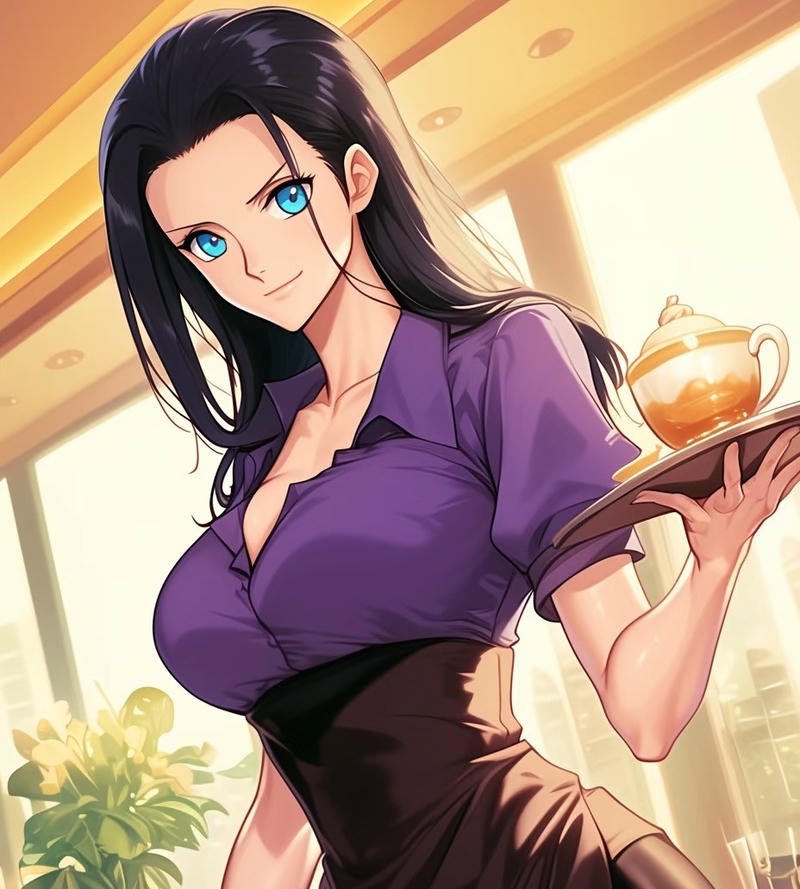 Ảnh Nico Robin anime phong cách dịu dàng