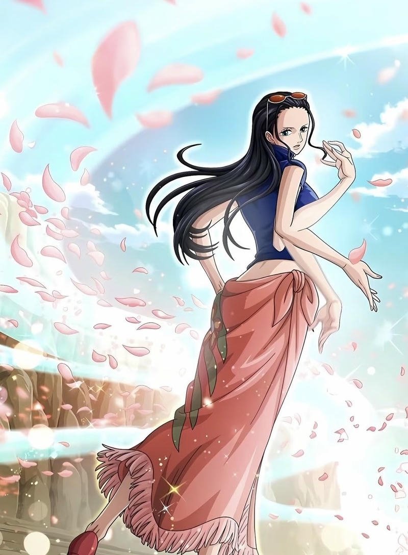 Ảnh Nico Robin anime phong cách nhẹ nhàng cuốn hút