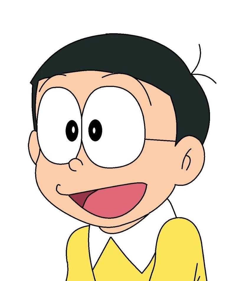 Ảnh Nobita anime với phong cách đời thường