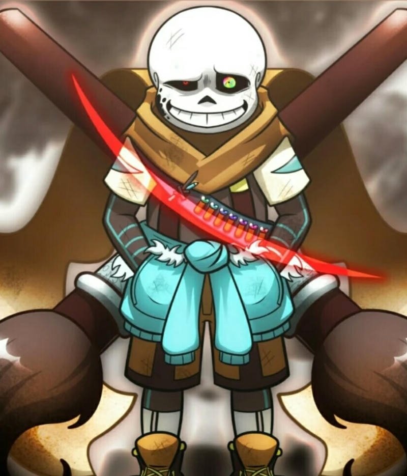 Ảnh Sans phong cách Undertale đặc trưng