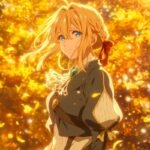 Ảnh Violet Evergarden anime phong cách lãng mạn nhẹ