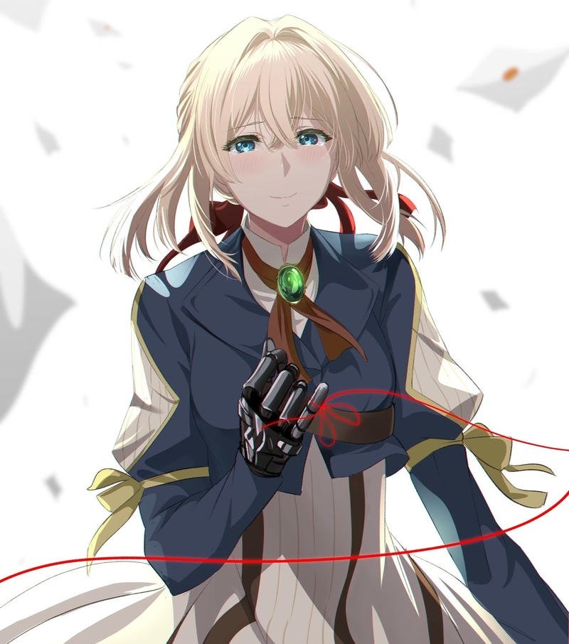 Ảnh Violet Evergarden anime phong cách nhẹ nhàng cuốn hút