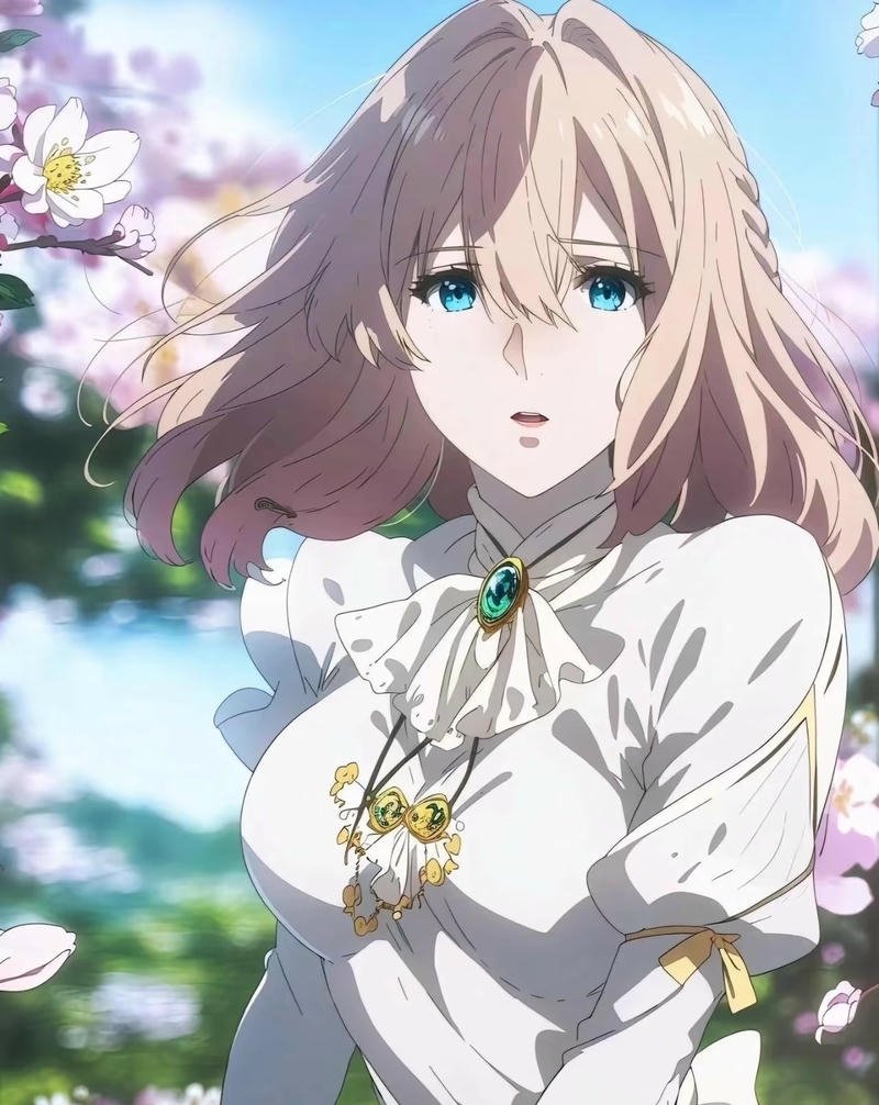 Ảnh Violet Evergarden anime phong cách nhẹ nhàng