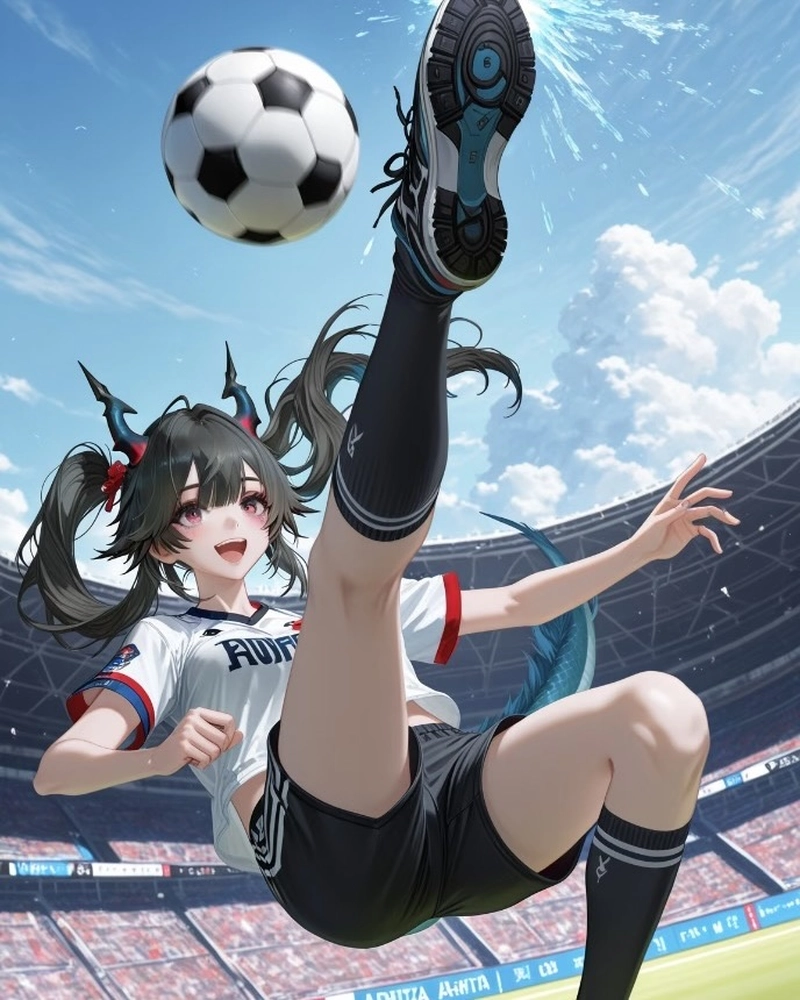 Ảnh anime bóng đá cùng đồng phục thể thao nổi bật