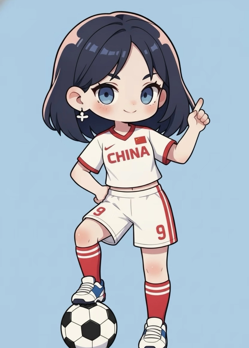 Ảnh anime bóng đá mang nét hoạt hình màu sắc trẻ trung