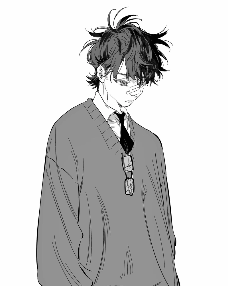 Ảnh anime không màu tạo cảm giác lạnh đầy điện ảnh
