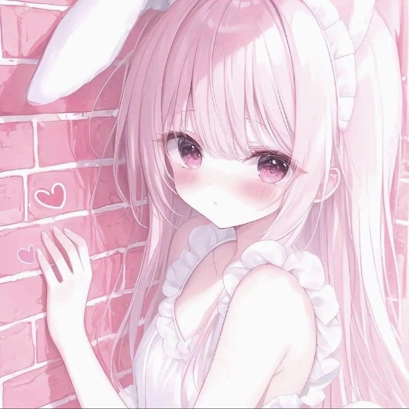 Ảnh anime màu hồng phong cách mềm mại cực kỳ nổi bật