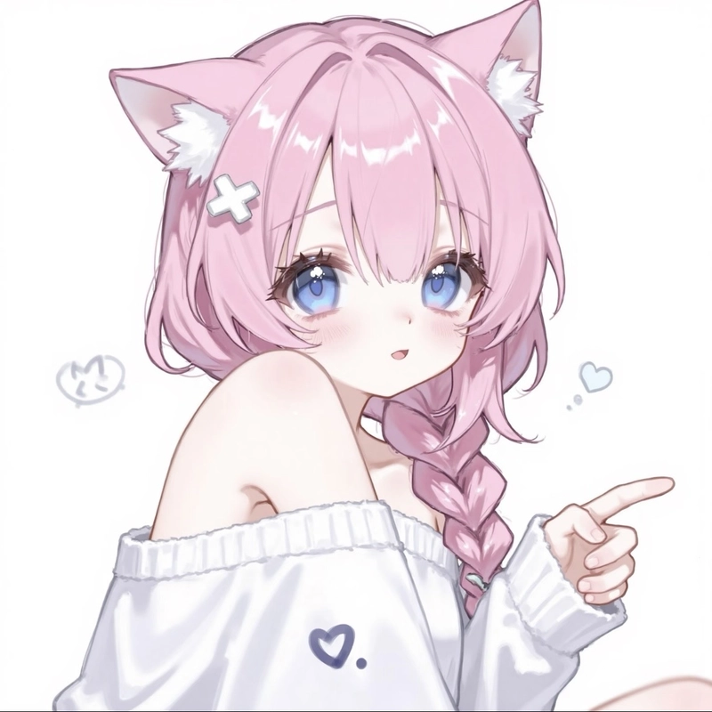 Ảnh anime màu hồng sắc pastel nổi bật đầy cuốn hút