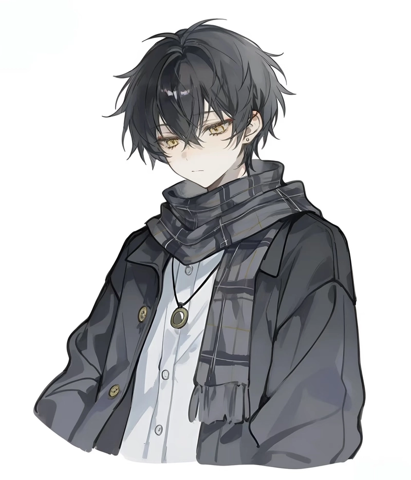 Ảnh anime nam với tạo hình hiện đại đầy trẻ trung