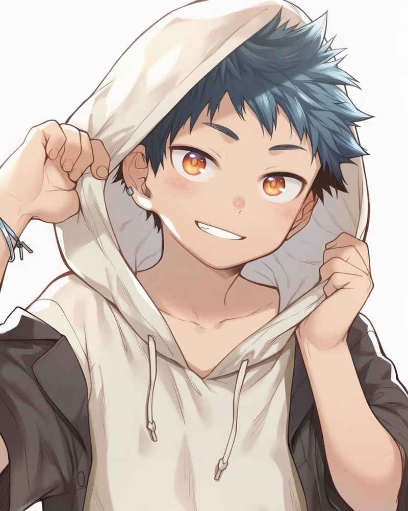 Ảnh anime nam với vẻ ngoài điển trai trẻ trung