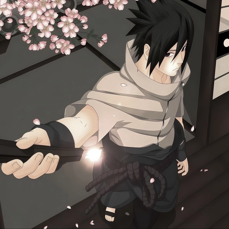 Ảnh avatar anime nam mang vẻ bí ẩn giữa màn đêm