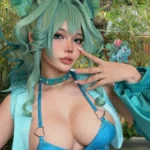 Ảnh hóa thân anime của Zinie Quỳnh phong cách fantasy