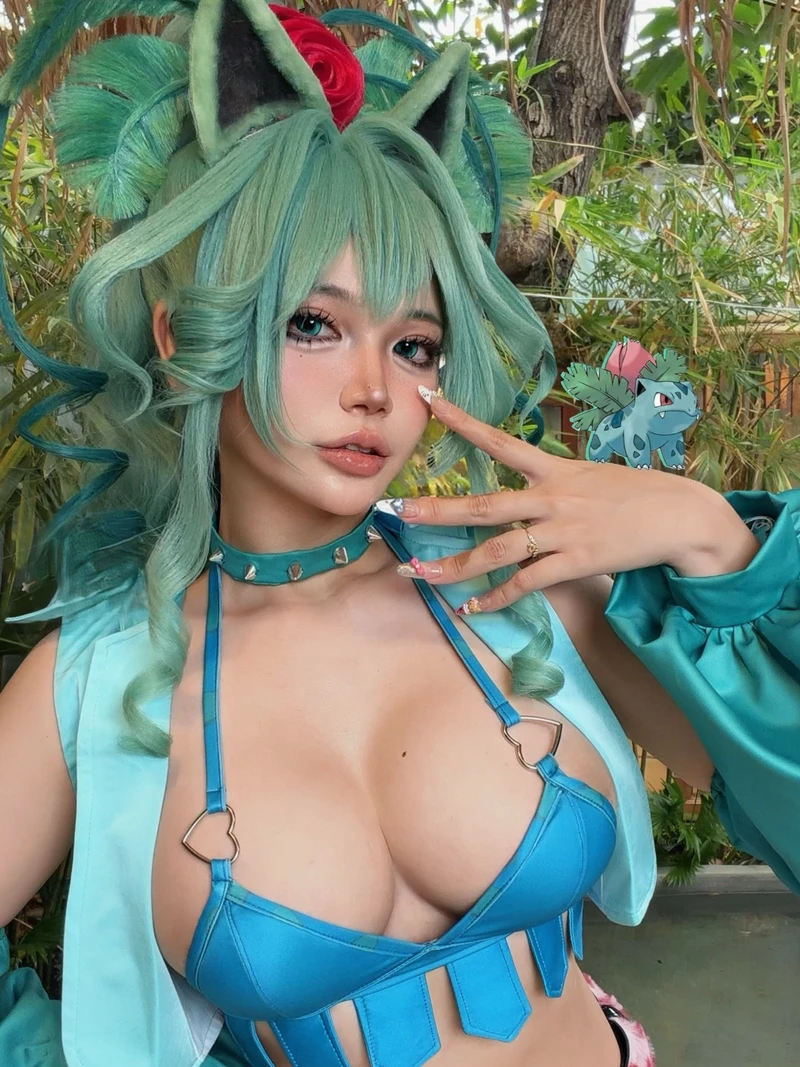 Ảnh hóa thân anime của Zinie Quỳnh phong cách fantasy