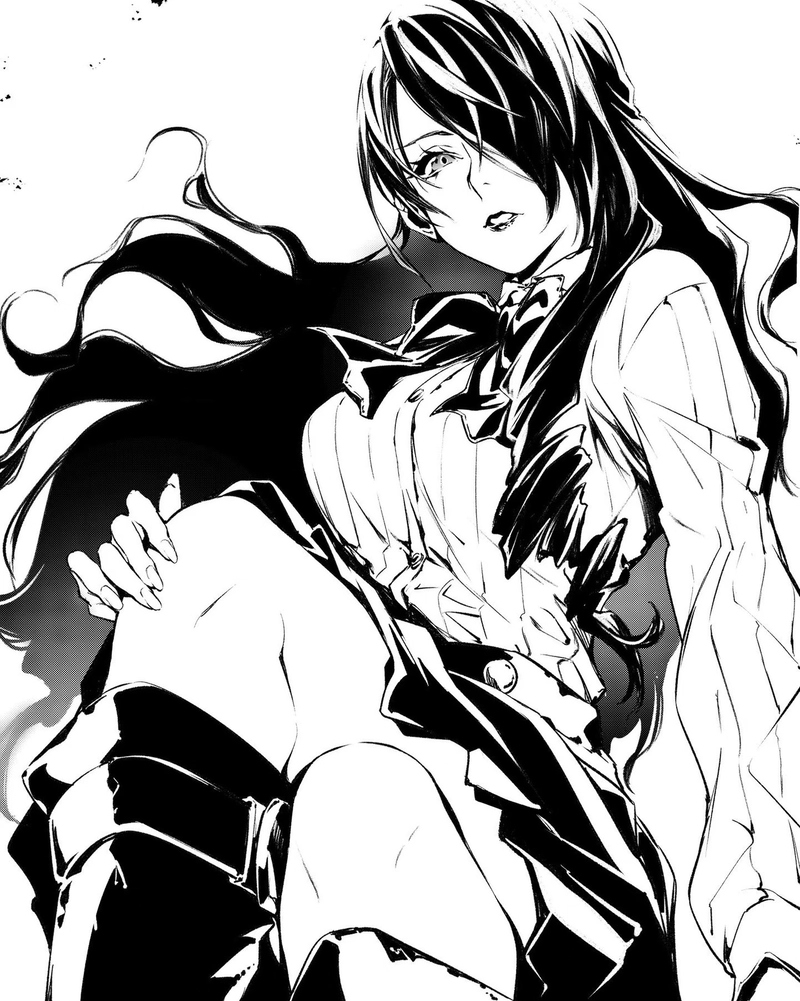 Anime không màu vẻ ngoài tối giản rất nghệ thuật riêng