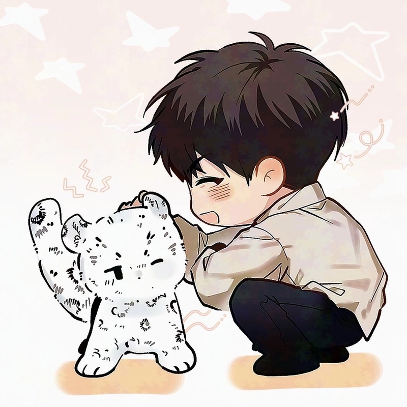 Anime nam chibi vẻ ngoài đáng mến đầy ngộ nghĩnh