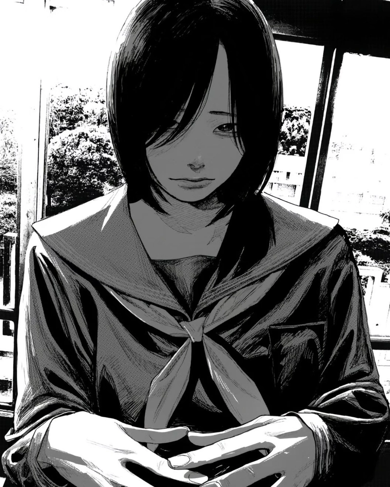 Anime trắng đen phong cách tối giản rất lạnh lùng hiện đại