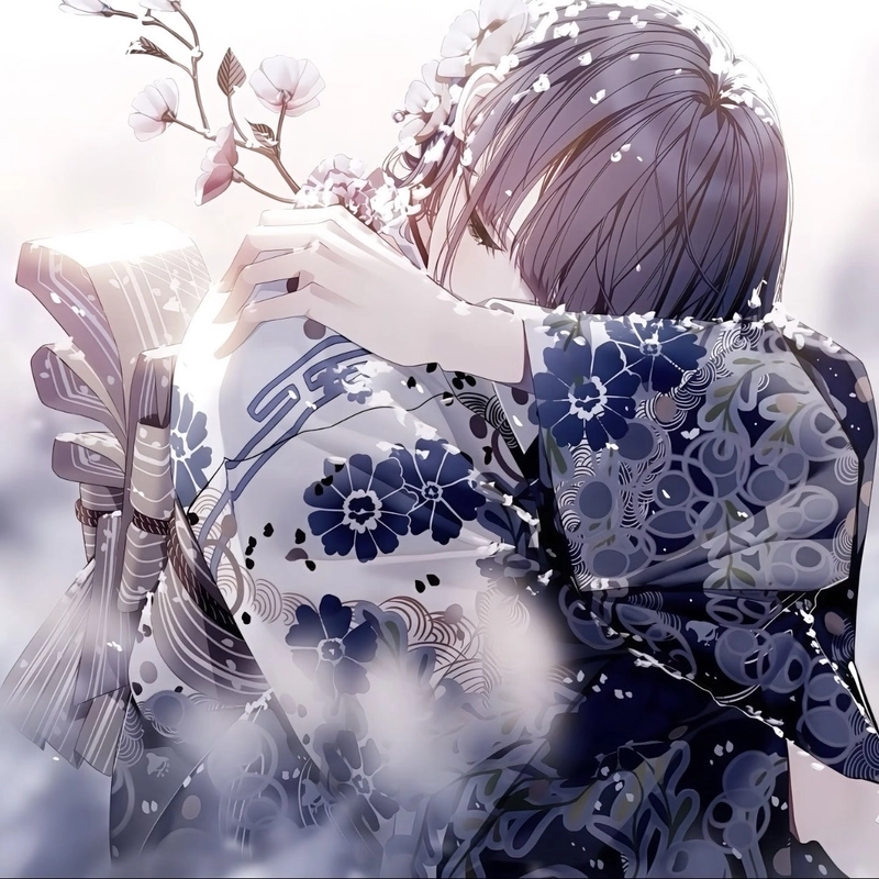 Avatar anime thể hiện nét mềm mại qua tạo hình nhẹ