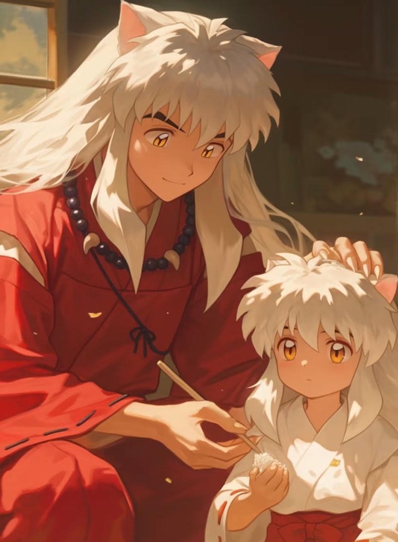 Hình Inuyasha phong cách ngầu cá tính