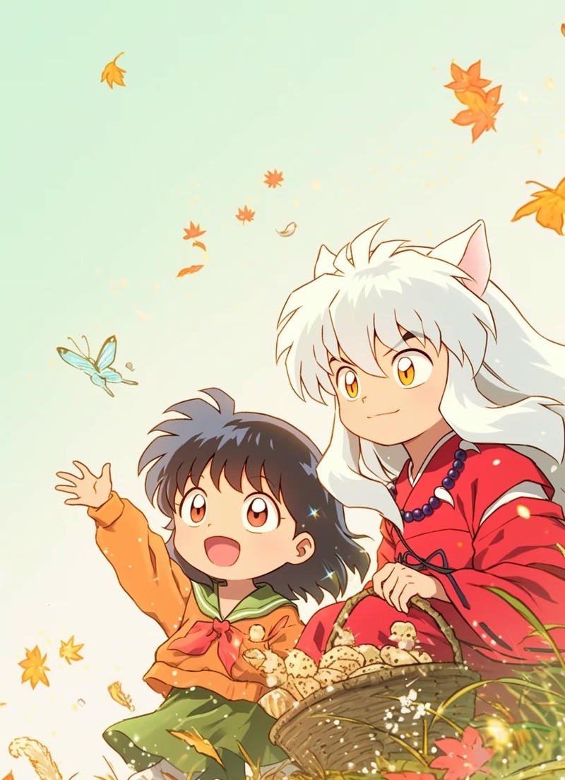 Hình Inuyasha với thần thái mạnh mẽ