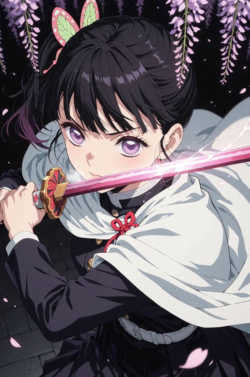 Hình Kanao anime phong cách nữ tính nhẹ nhàng