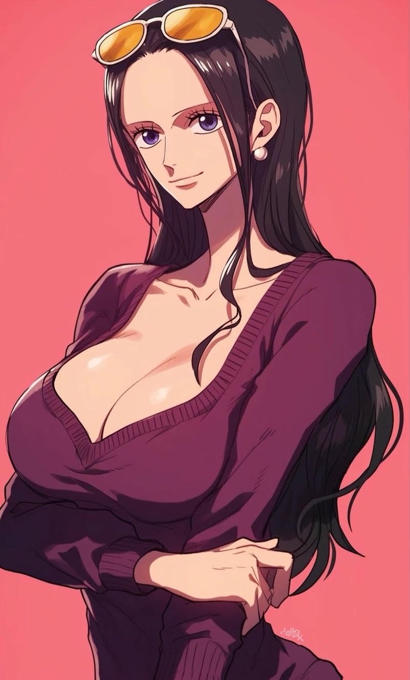Hình Nico Robin với ánh nhìn trong sáng