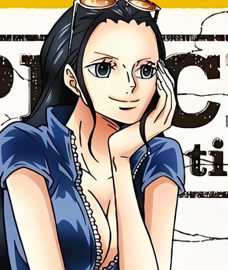 Hình Nico Robin với thần thái trưởng thành cuốn hút