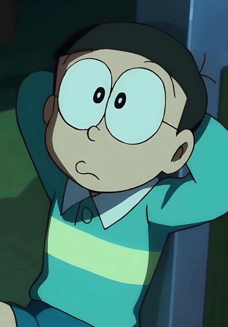 Hình Nobita phong cách dễ thương đời thường
