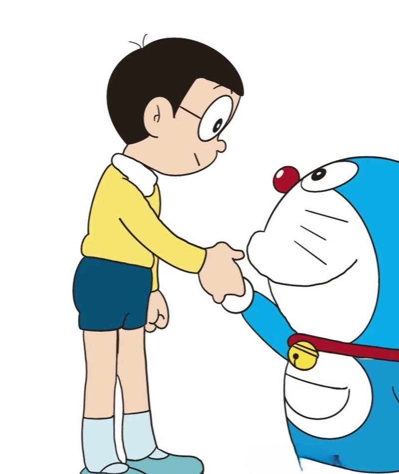 Hình Nobita với phong cách ngây ngô