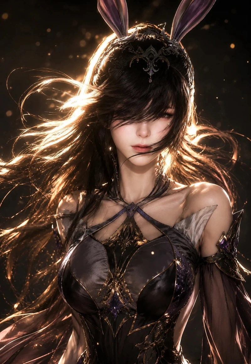 Hình ảnh Tiểu Vũ trong cảnh hành động anime mãn nhãn đẹp mắt