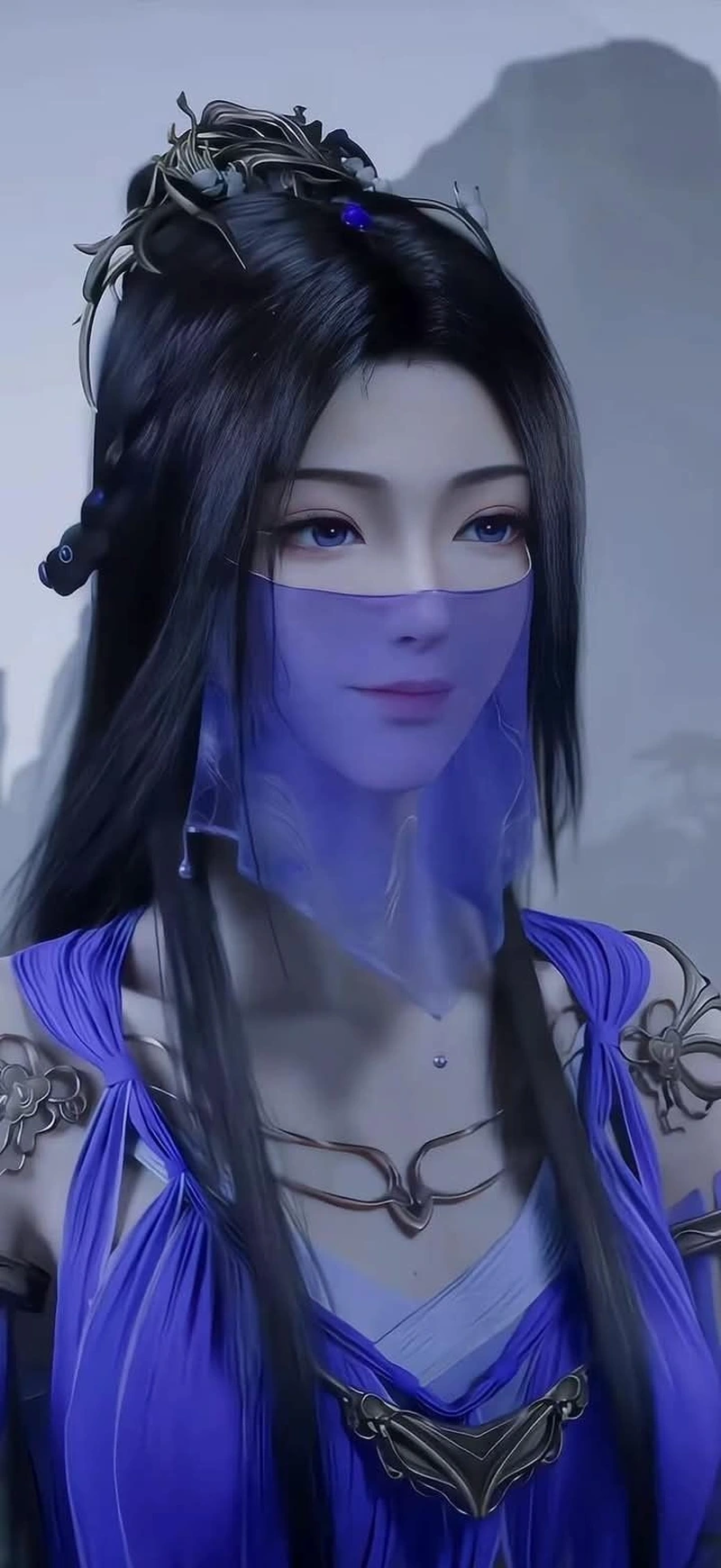 Hình ảnh fanart Tử Linh phong cách tiên hiệp cổ phong đẹp