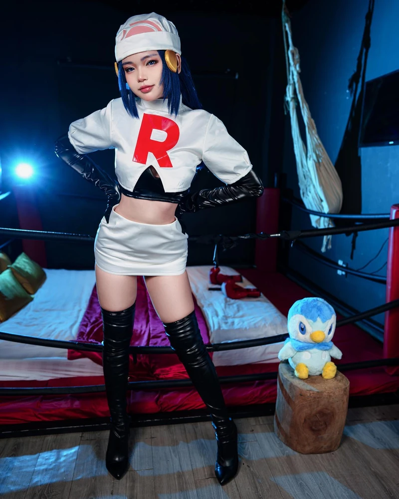 Hình ảnh hot girl Zinie Quỳnh cosplay nhân vật hoạt hình