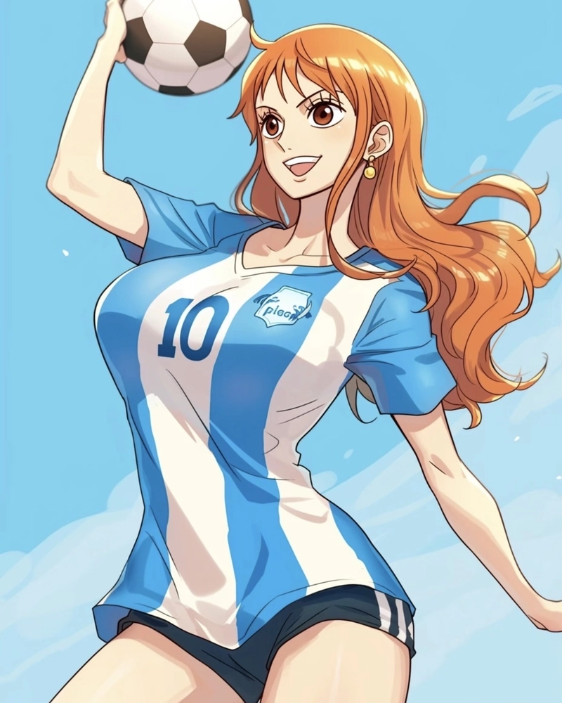 Hình anime bóng đá cùng pha cản bóng cực kỳ mãn nhãn