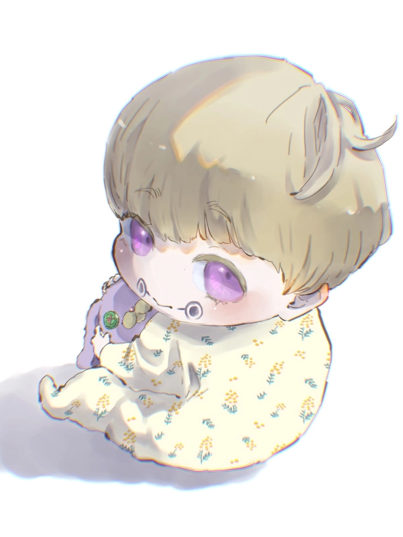 Hình anime nam chibi tạo cảm giác thư giãn nhẹ nhàng