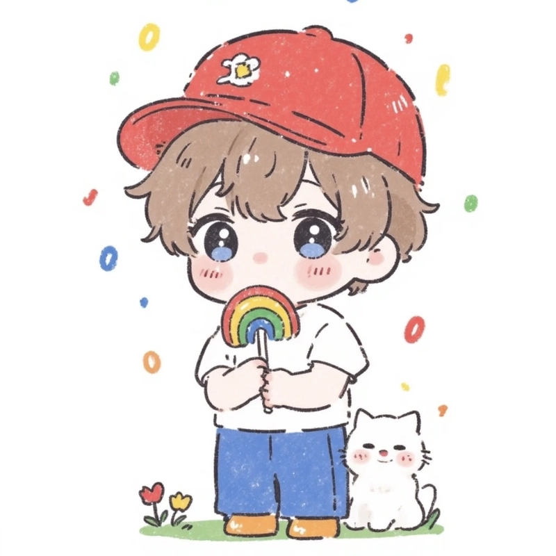 Hình anime nam chibi tạo cảm giác vui nhộn thư giãn