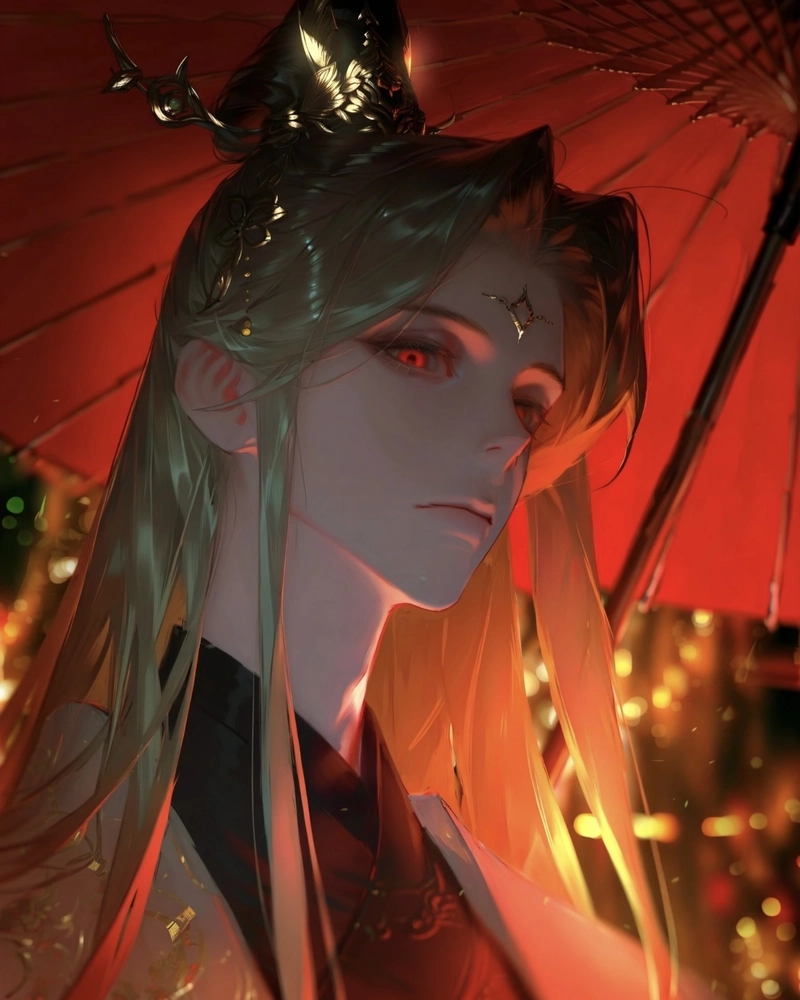 Hình anime nam cổ trang mang nét đẹp cổ điển tinh tế