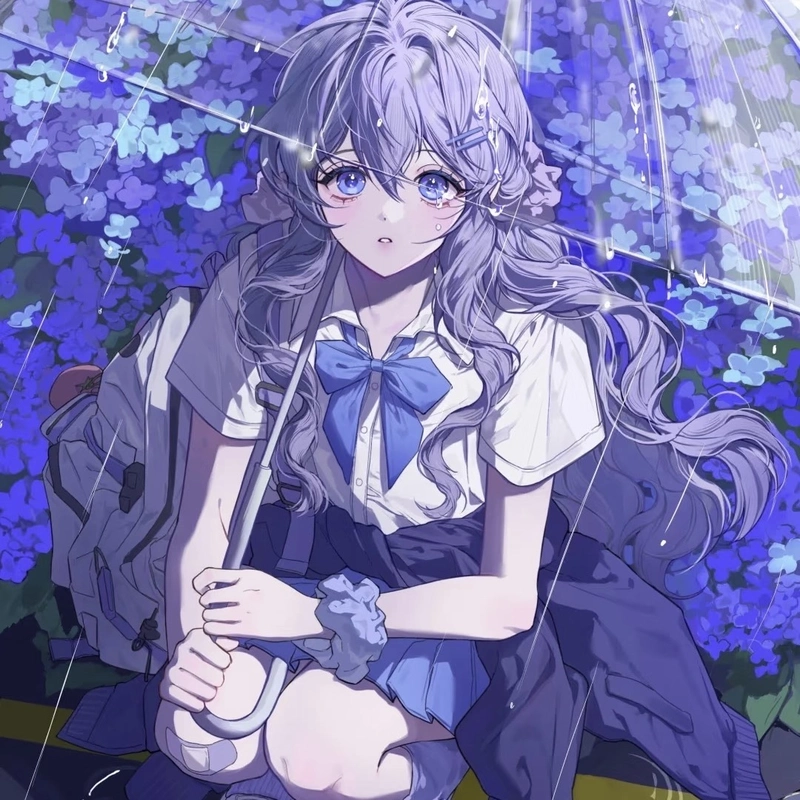 Hình avatar anime mang cảm giác tươi sáng rất dễ mến