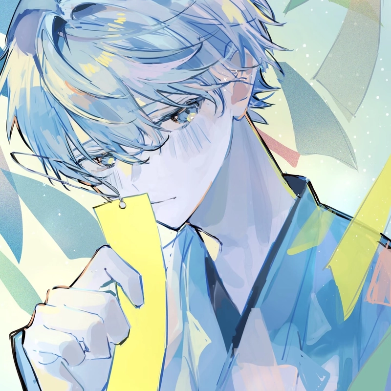 Hình avatar anime nam với tạo hình ngầu cuốn hút