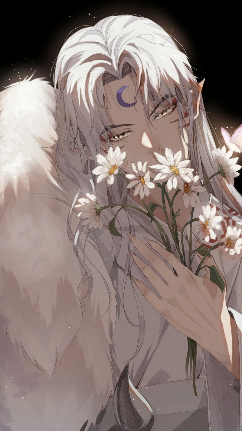 Hình nền anime nam cùng khuôn mặt thanh tú nổi bật