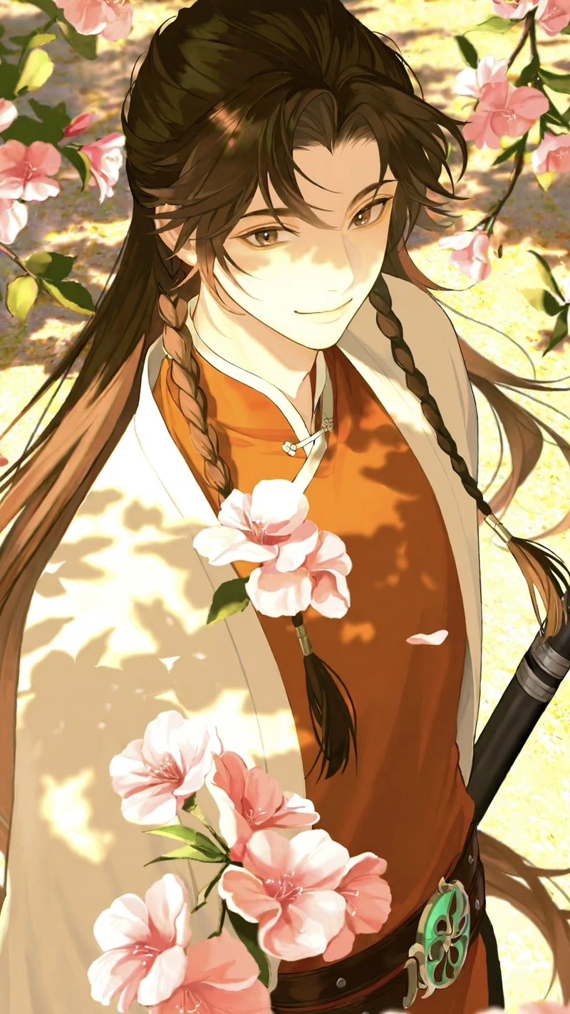 Hình nền anime nam cùng visual dịu mắt rất thu hút