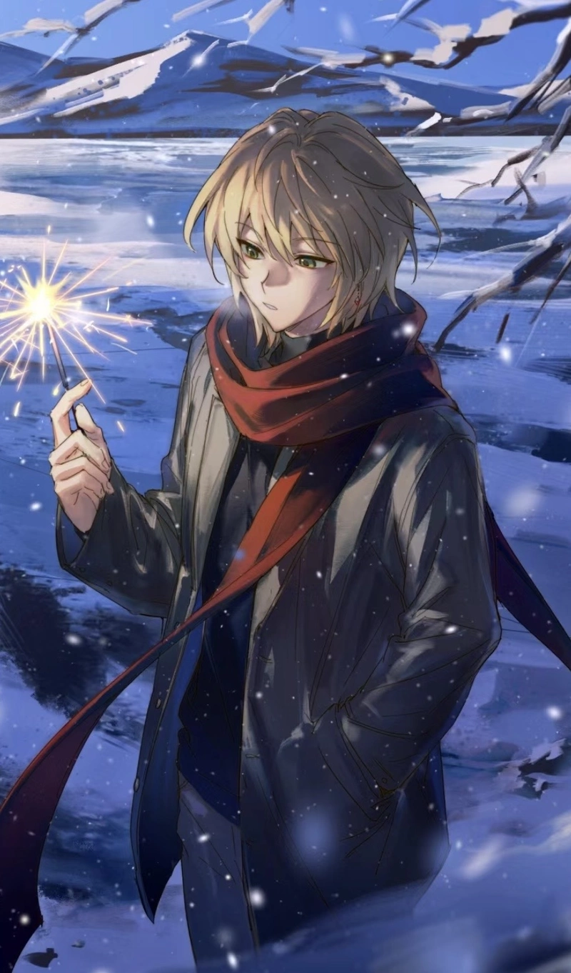 Hình nền anime nam mang nét đẹp kiểu điện ảnh Nhật Bản