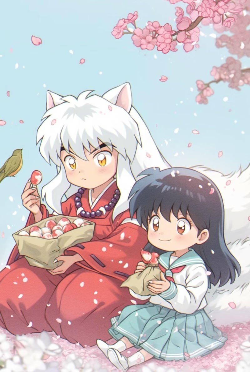 Inuyasha với ánh mắt đầy quyết tâm