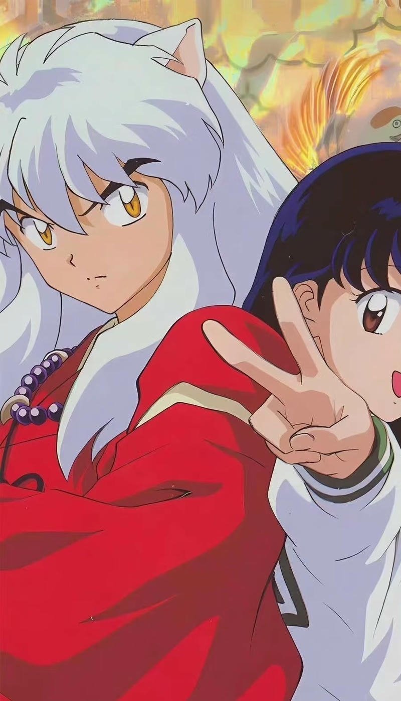 Inuyasha với biểu cảm lạnh đầy uy lực