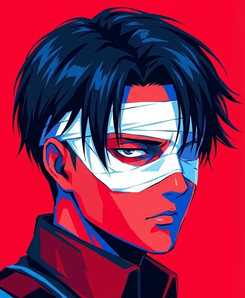 Levi Ackerman với phong cách ngầu đầy cá tính