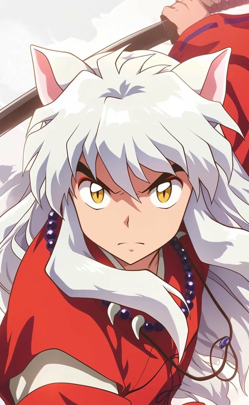 Nhân vật Inuyasha trong khoảnh khắc chiến đấu