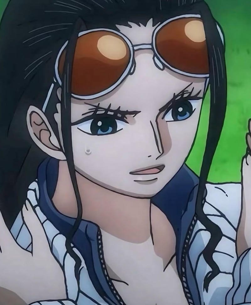 Nhân vật Nico Robin trong phong cách hiện đại nhẹ