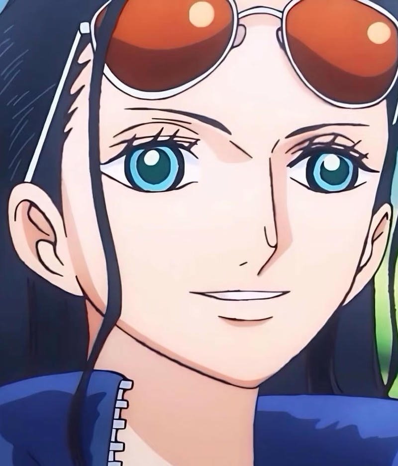 Nico Robin với ánh nhìn sâu đầy bí ẩn