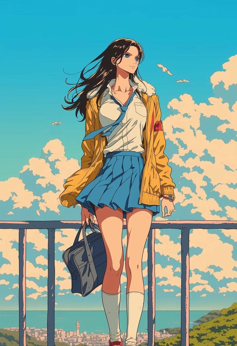 Nico Robin với thần thái bình tĩnh quyến rũ