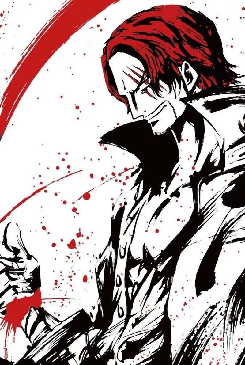 Shanks với tư thế đứng đầy tự tin
